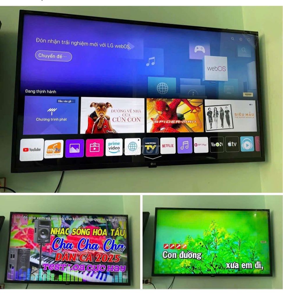 Tivi Sony LG wifi  43-55 inch Wifi. Mua bán Tivi, Âm thanh tại Quận Tân Phú Tp Hồ Chí Minh được đăng bởi kinh ngọc  hình 1