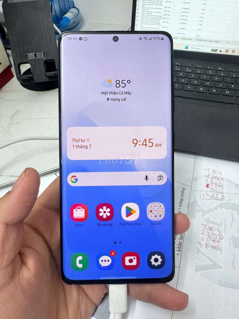 Samsung S21 Ultra Đen Gl tầm trung đời mới. Mua bán Điện thoại tại Quận Ninh Kiều Cần Thơ được đăng bởi Phan Tâm Như  hình 1