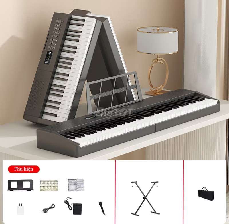 Đàn piano điện VICTOR Gấp gọn. Mua bán Nhạc cụ tại Thành phố Đà Lạt Lâm Đồng được đăng bởi Hoàng Khải  hình 1