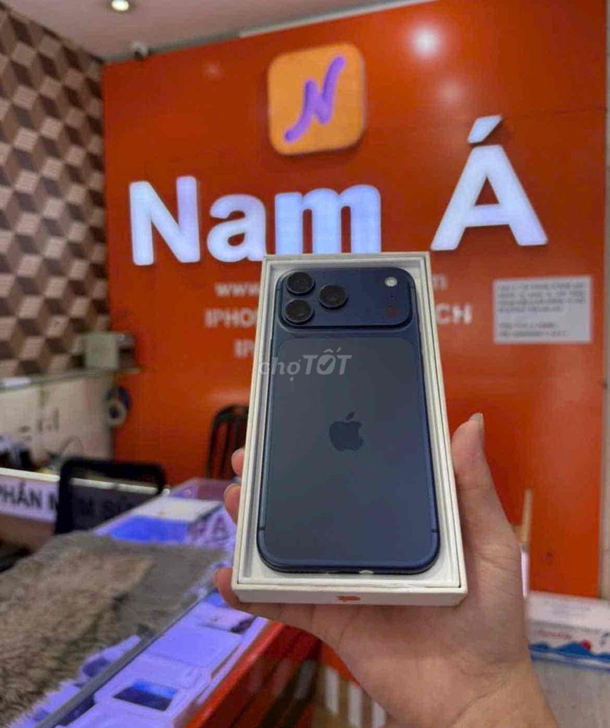 17promax 256gb blue qtế mỹ new action t3/2026. Mua bán Điện thoại tại Quận 3 Tp Hồ Chí Minh được đăng bởi Nam Á Mobile hình 1