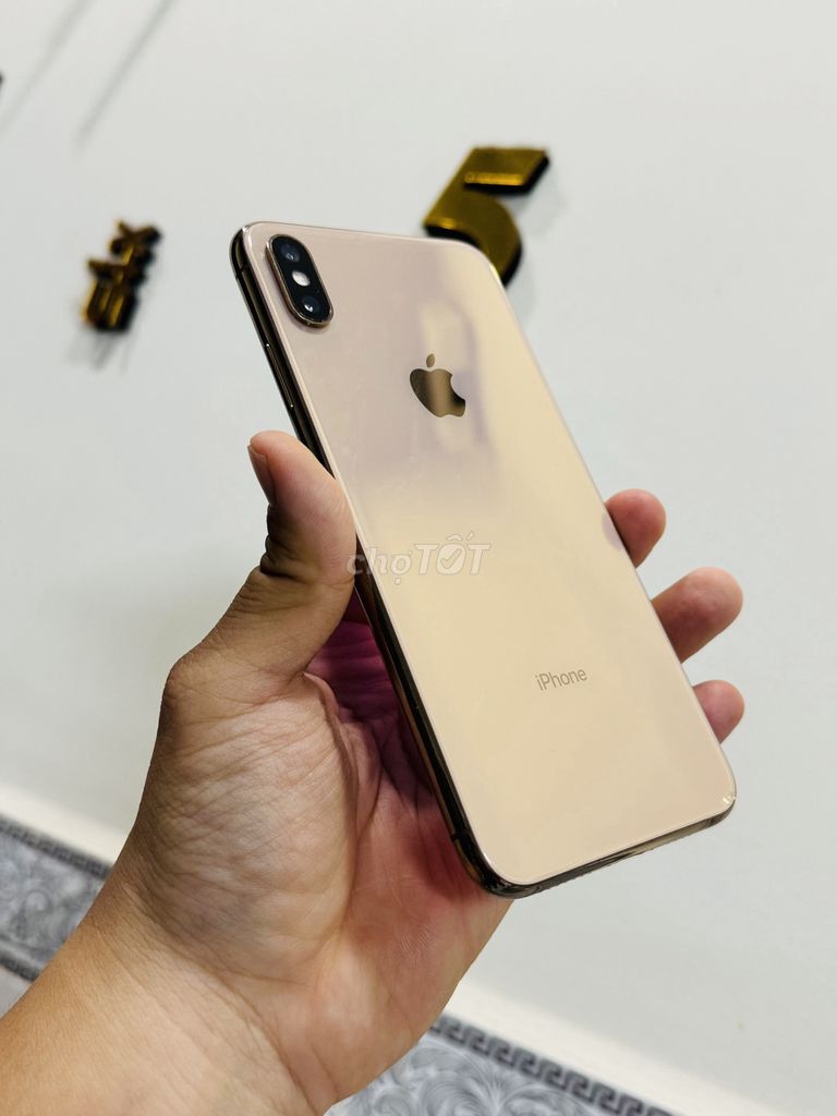 IPhone XS MAX - 64GB qtế GOLD,đẹp 99%,nguyên zin.