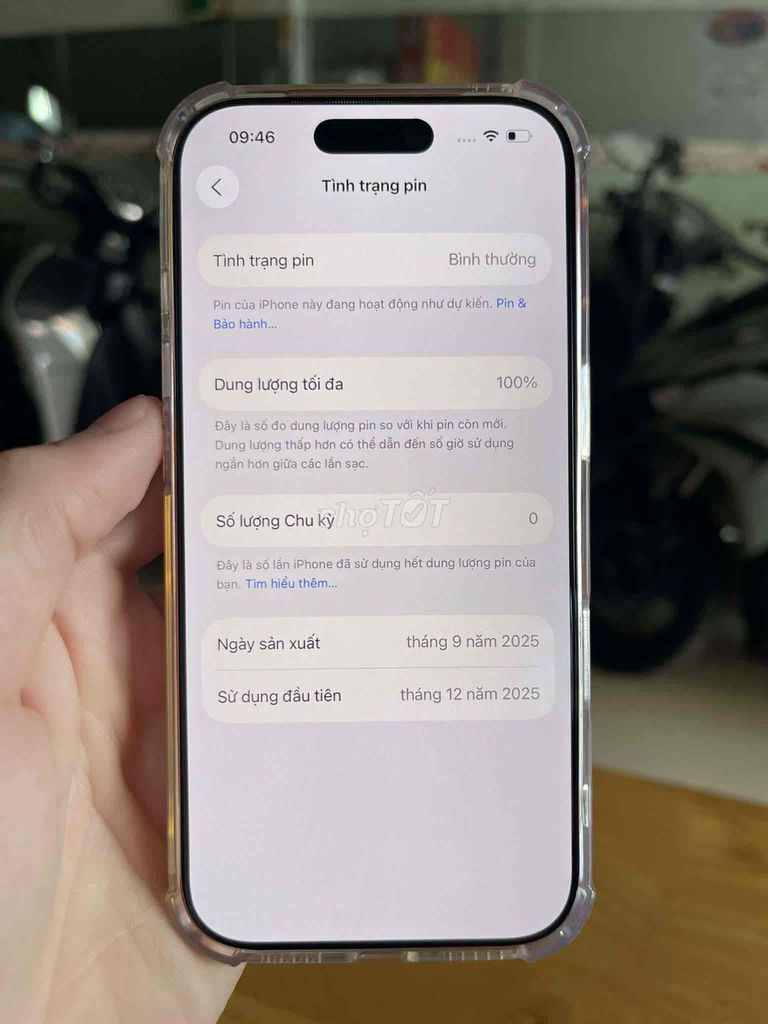 Apple iPhone 17 Pro 256GB Cam 99,9% mới. Mua bán Điện thoại tại Thành phố Biên Hòa Đồng Nai được đăng bởi mint phuong hình 1