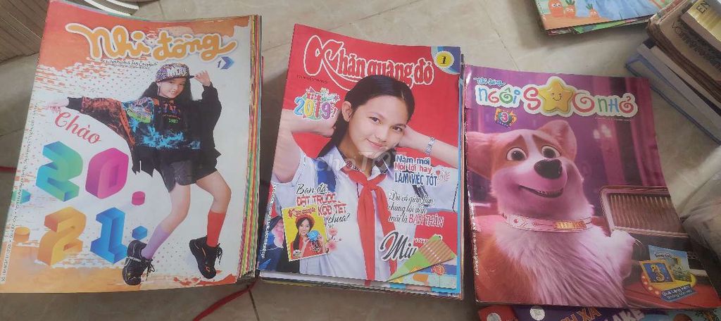 Thanh lý báo Nhi đồng, Khăn quàng đỏ. Mua bán Sách tại Quận Tân Bình Tp Hồ Chí Minh được đăng bởi pham thi thanh xuan hình 1