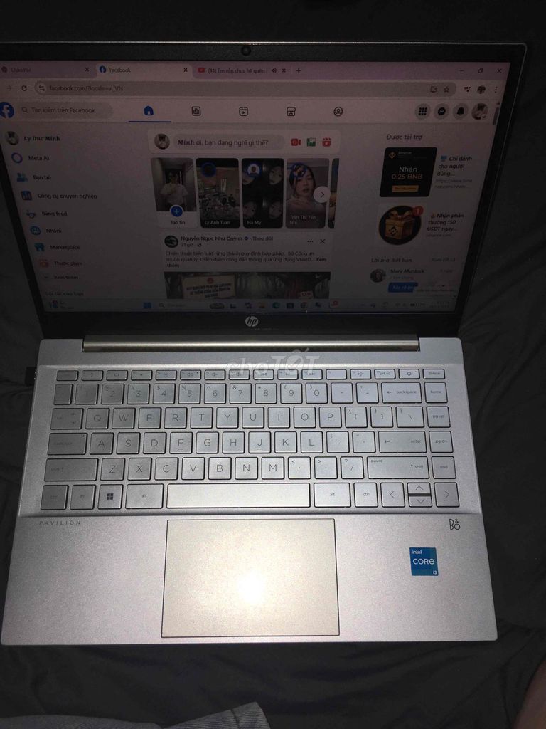 HP Pavilion 14 i3 1125g2 8GB/256GB Bạc zin all đẹp. Mua bán Laptop tại Quận Hà Đông Hà Nội được đăng bởi Jay hình 1