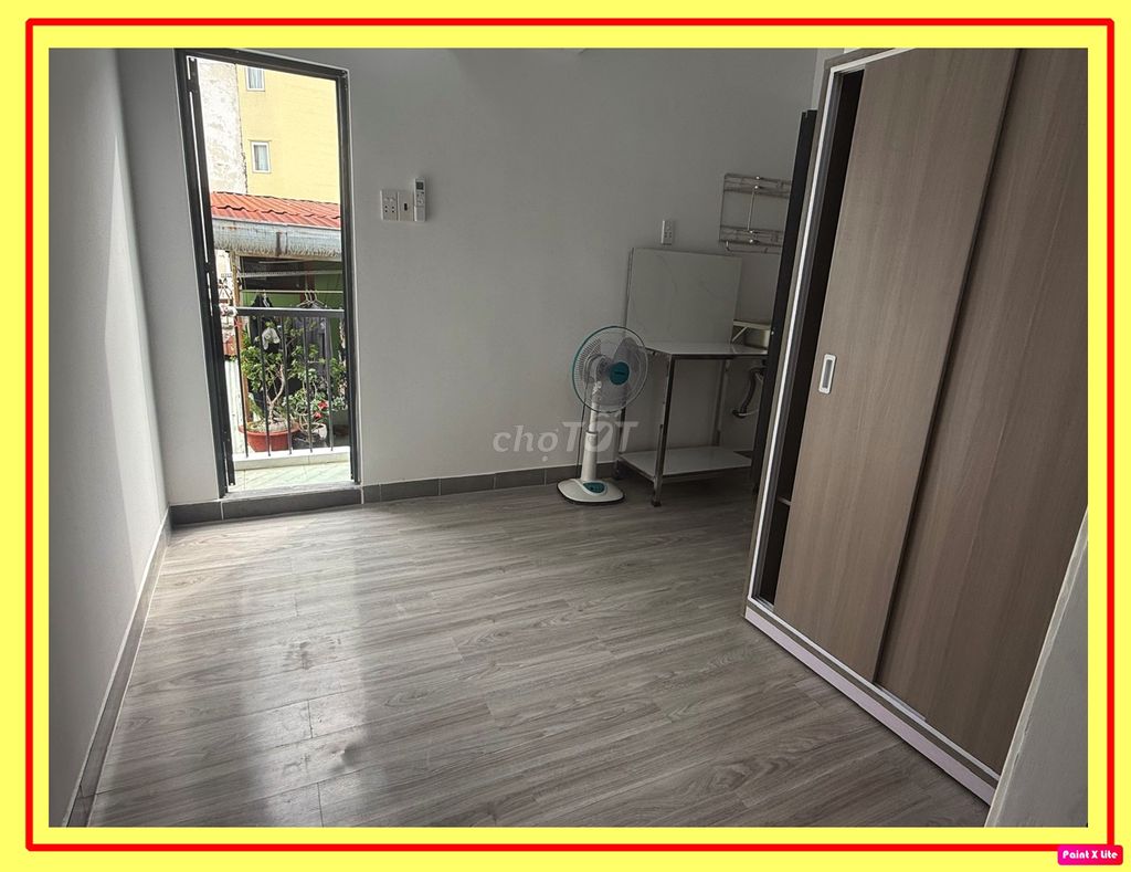 Hình ảnh phòng trọ Phòng Bùi Viện trung tâm Q.1, full nội thất, có BAN CÔNG