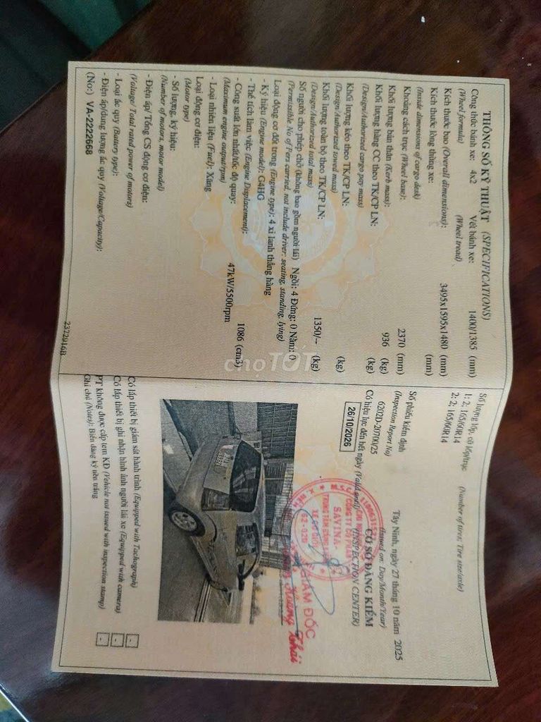 2007 1.1 AT - 150 km. Mua bán Ô tô tại Huyện Bình Chánh Tp Hồ Chí Minh được đăng bởi Phát Đạt hình 10