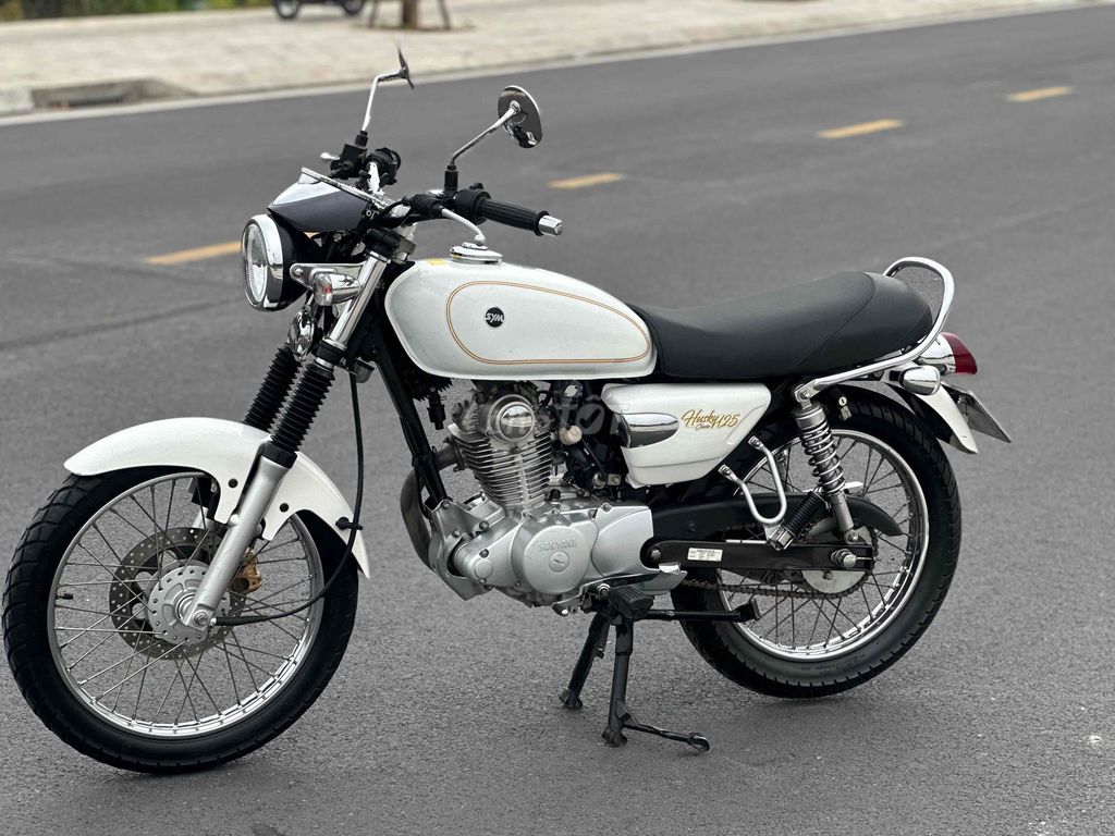 SYM Husky 125 2025 Trắng. Mua bán Xe máy tại Thành phố Thủ Đức Tp Hồ Chí Minh được đăng bởi XE MÁY TOÀN PHÁT  hình 4