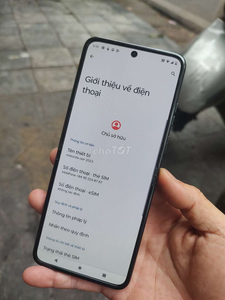 Motorola Razr 2023 GL. Mua bán Điện thoại tại Quận Tây Hồ Hà Nội được đăng bởi thắng hình 1