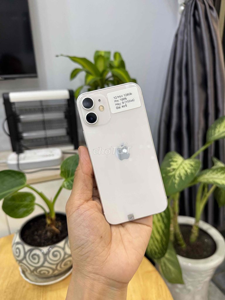iPhone 12 Mini 128GB Quốc tế Trắng P100 Đẹp 98. Mua bán Điện thoại tại Huyện Hóc Môn Tp Hồ Chí Minh được đăng bởi Nguyễn Thu hình 1
