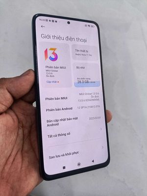 Redmi Note 11 Pro 8/128, màn Amoled 120hz sáng đẹp. Mua bán Điện thoại tại Thành phố Biên Hòa Đồng Nai được đăng bởi Truong Nam