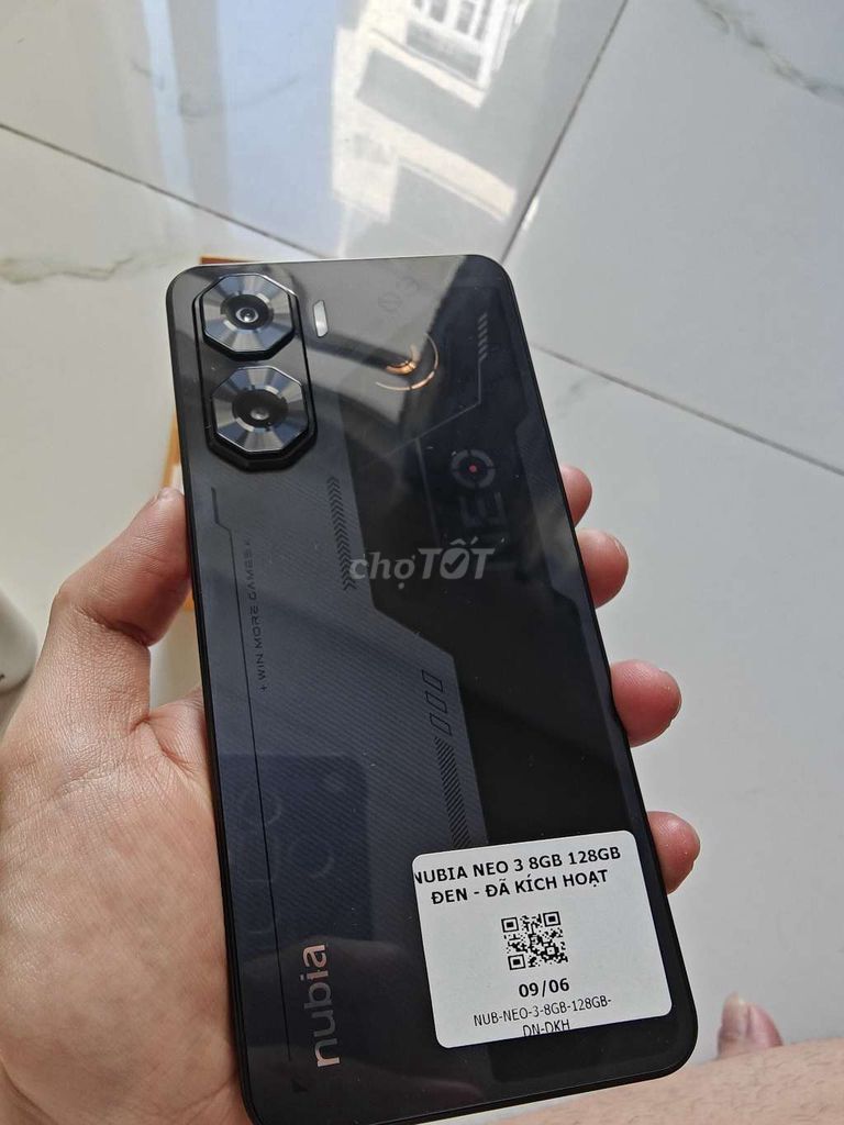 Nubia Neo 3 8GB/128GB Đen. Mua bán Điện thoại tại Quận Gò Vấp Tp Hồ Chí Minh được đăng bởi Quan Vuu hình 1
