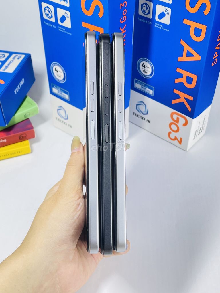 Tecno Spark Go 3 Hàng Chính Hãng + Fullbox. Mua bán Điện thoại tại Quận Gò Vấp Tp Hồ Chí Minh được đăng bởi T MOBILE 2010 hình 1