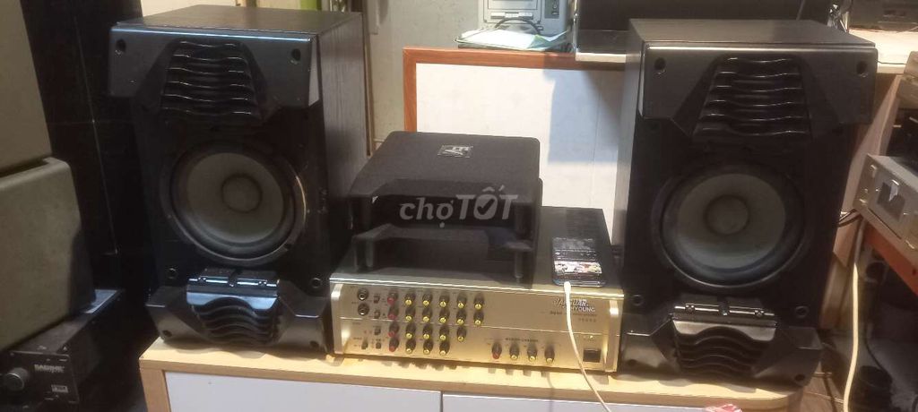 Dàn âm thanh Loa bass 20 Amply 8 sò. Mua bán Tivi, Âm thanh tại Quận Hoàng Mai Hà Nội được đăng bởi phương  hình 1