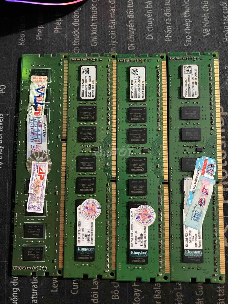 RAM Kingston DDR3 PC3L 8GB. Mua bán Linh kiện (RAM, Card...) tại Quận Bình Tân Tp Hồ Chí Minh được đăng bởi Linh BIDV hình 1