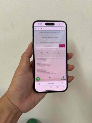iPhone 14 Pro Max 128GB Tím Lock Cnc + Sim ghép. Mua bán Điện thoại tại Quận 6 Tp Hồ Chí Minh được đăng bởi Laptop Phương Nghi