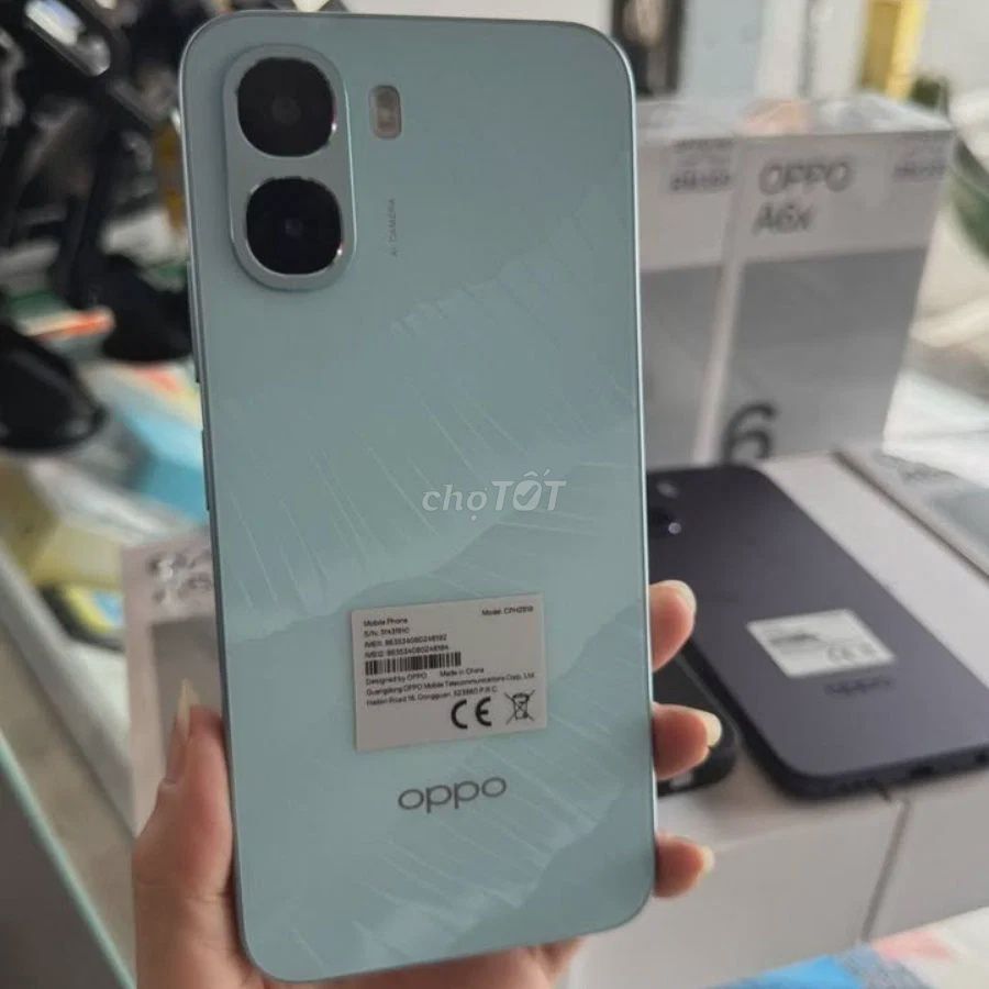OPPO A6x 4GB/128GB Fullbox + Pin 6100mAh. Mua bán Điện thoại tại Thành phố Thủ Đức Tp Hồ Chí Minh được đăng bởi T MOBILE SINCE2010 hình 1