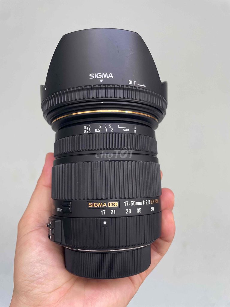 Ống kính Sigma 17-50mm f2.8 Nikon Đen. Mua bán Máy ảnh, Máy quay tại Quận 3 Tp Hồ Chí Minh được đăng bởi huonglan Nguyễn  hình 1