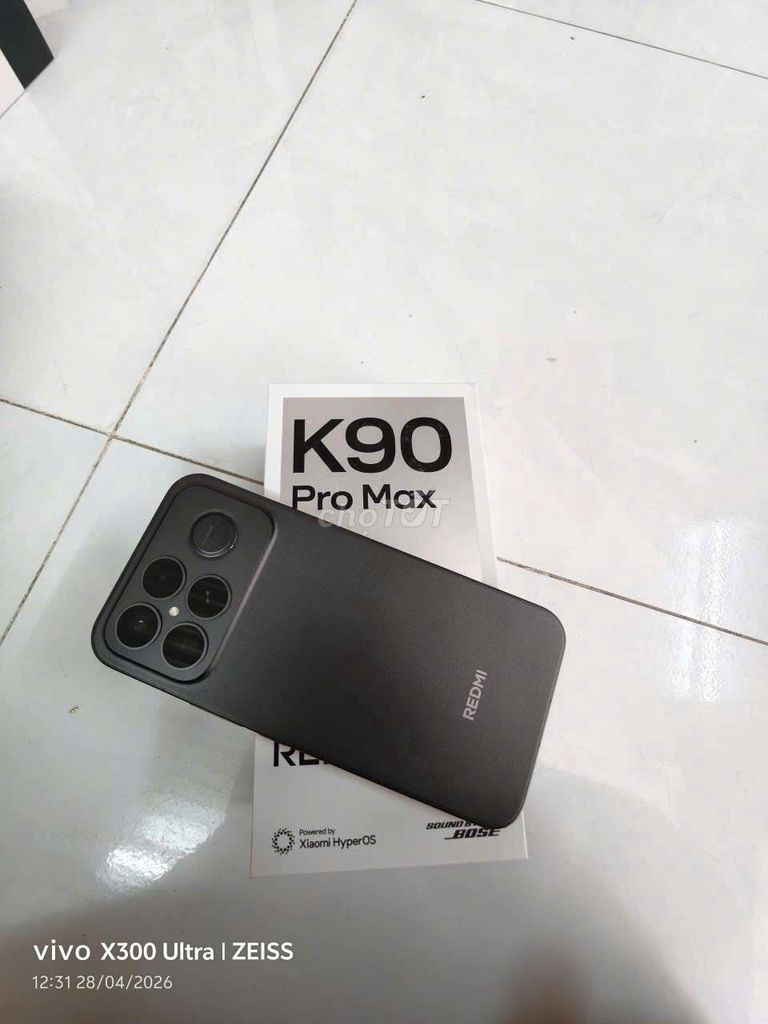 Xiaomi K90 Pro Max 256GB Đen. Mua bán Điện thoại tại Thành phố Thủ Đức Tp Hồ Chí Minh được đăng bởi NG Trường hình 1