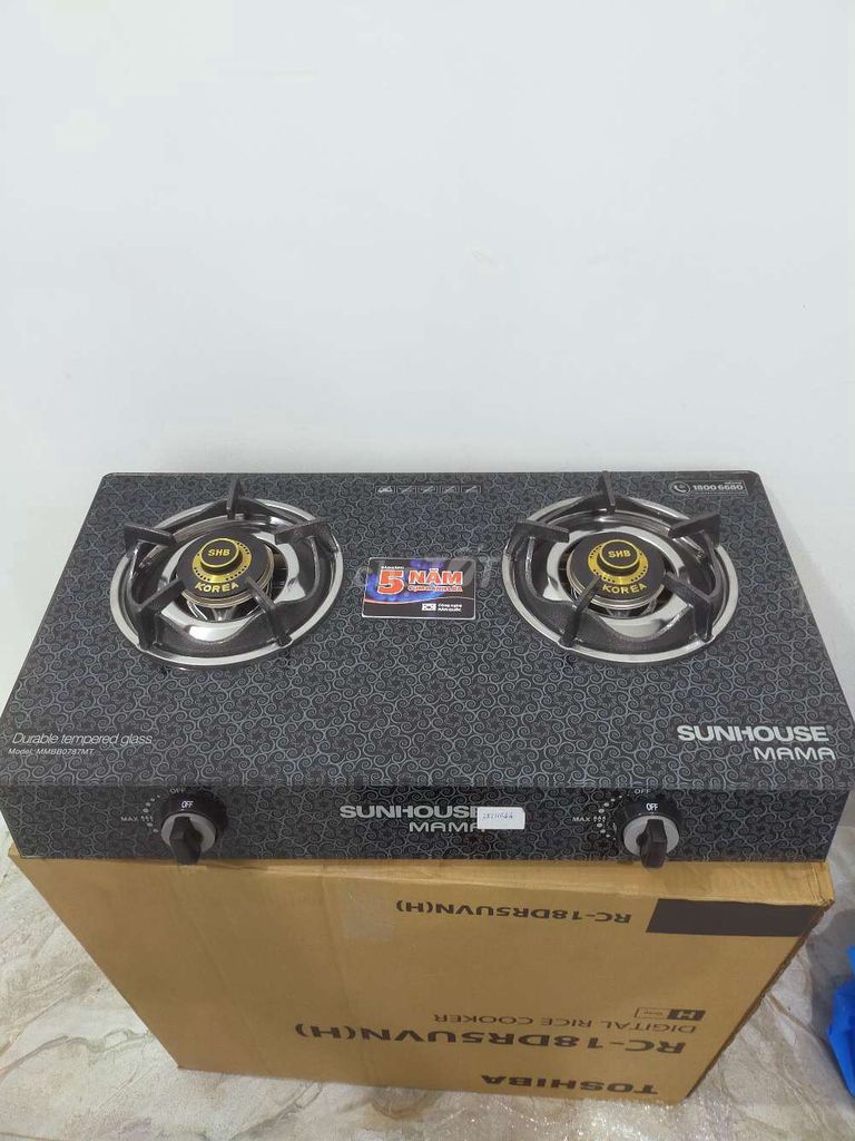 Bếp gas dương Sunhouse Mama MMBB0787MT. Mua bán Bếp, lò, đồ điện nhà bếp tại Quận Cẩm Lệ Đà Nẵng được đăng bởi Bùi Văn Thái  hình 1