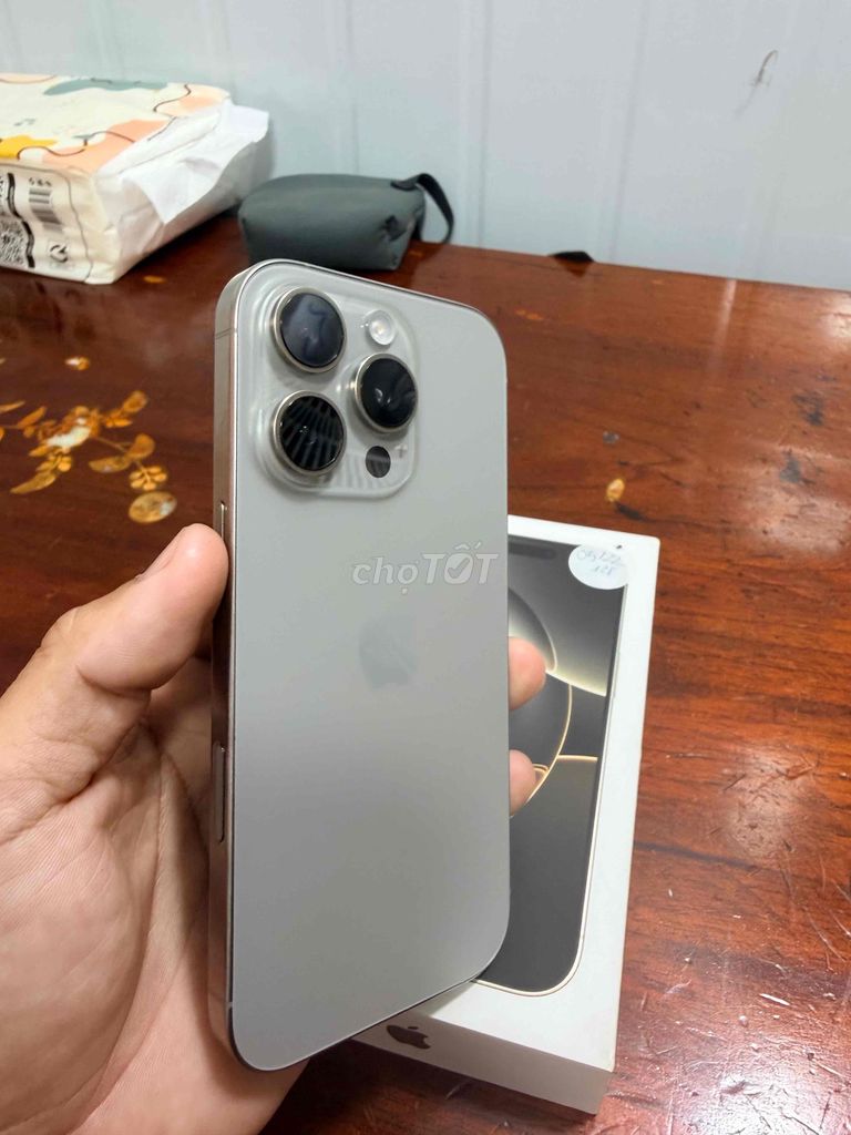 Apple iPhone 16 Pro 128GB Xám Như mới. Mua bán Điện thoại tại Thành phố Hồng Ngự Đồng Tháp được đăng bởi phan hình 1