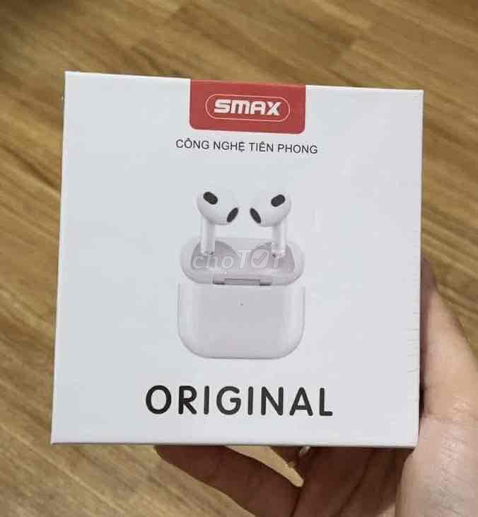 Tai nghe Bluetooth SMAX Trắng Pin Khoẻ Nghe Lâu. Mua bán Tivi, Âm thanh tại Quận Hà Đông Hà Nội được đăng bởi Quang Huy hình 1