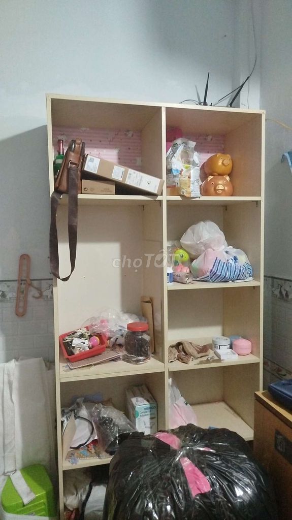 Kệ sách Gỗ Vàng nhạt. Mua bán Tủ, kệ gia đình tại Huyện Nhà Bè Tp Hồ Chí Minh được đăng bởi Thông hình 1