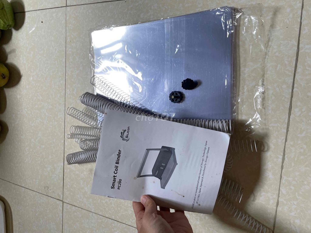 Máy đóng gáy sách Silicon BM-PC200. Mua bán Đồ dùng văn phòng tại Huyện Hoài Đức Hà Nội được đăng bởi Mr Nam hình 1