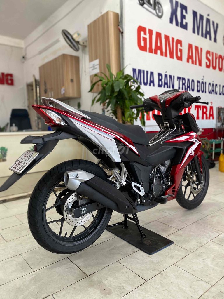 Honda Winner V1 150 đk 2019 màu đỏ trắng BSTP. Mua bán Xe máy tại Quận 12 Tp Hồ Chí Minh được đăng bởi Xe Máy Hoàng Giang An Sương  hình 6