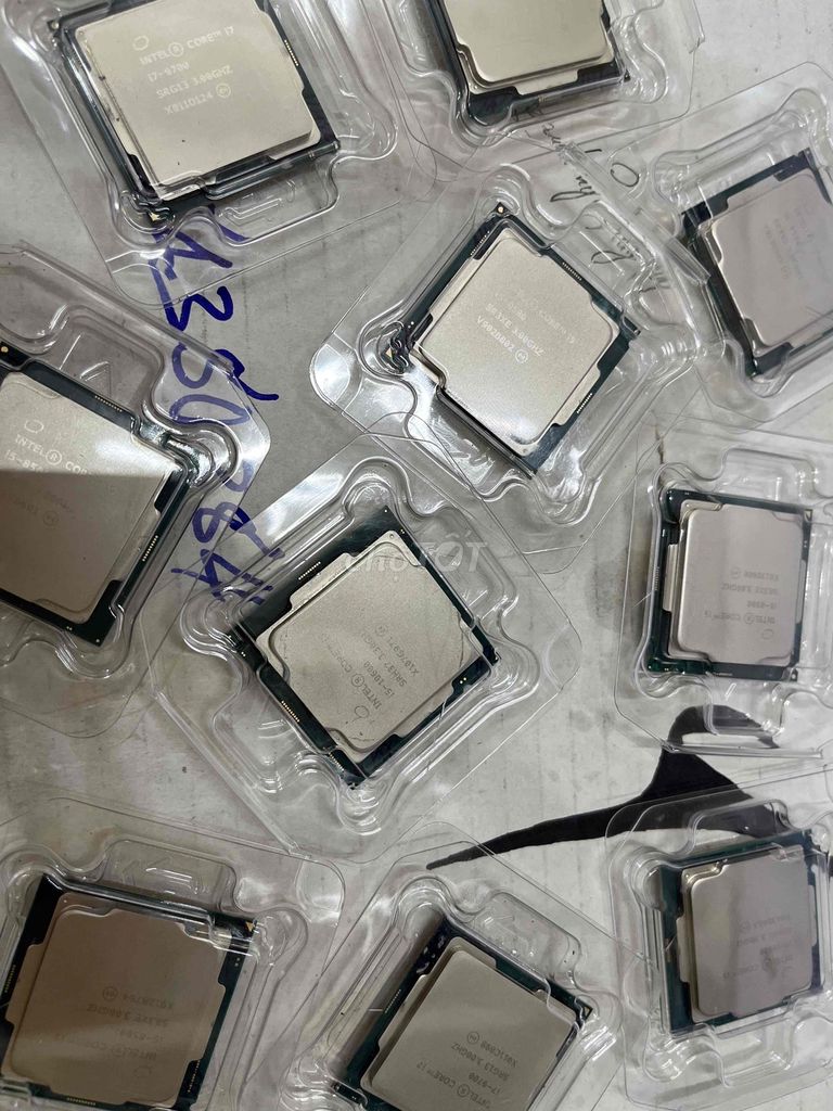 Chíp Intel Core I5 8500 + I7 9700. Mua bán Linh kiện (RAM, Card...) tại Quận Thanh Khê Đà Nẵng được đăng bởi CTY PHUONG AN   hình 1