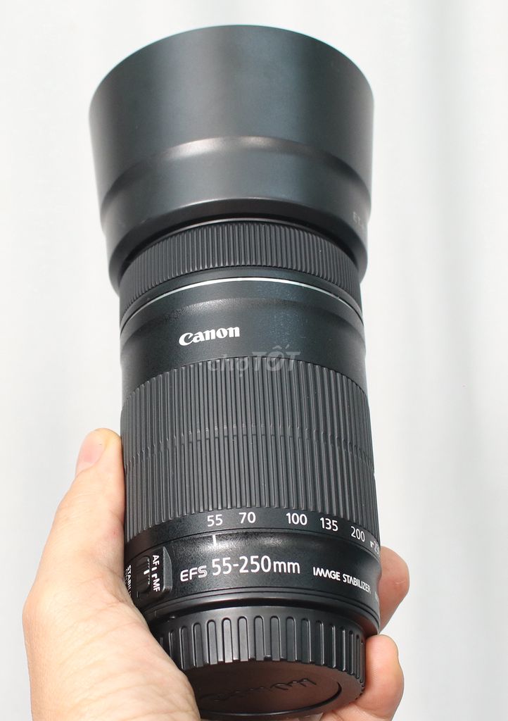 Lens Canon 55-250 IS STM còn RẤT MỚI, HĐ CỰC TỐT