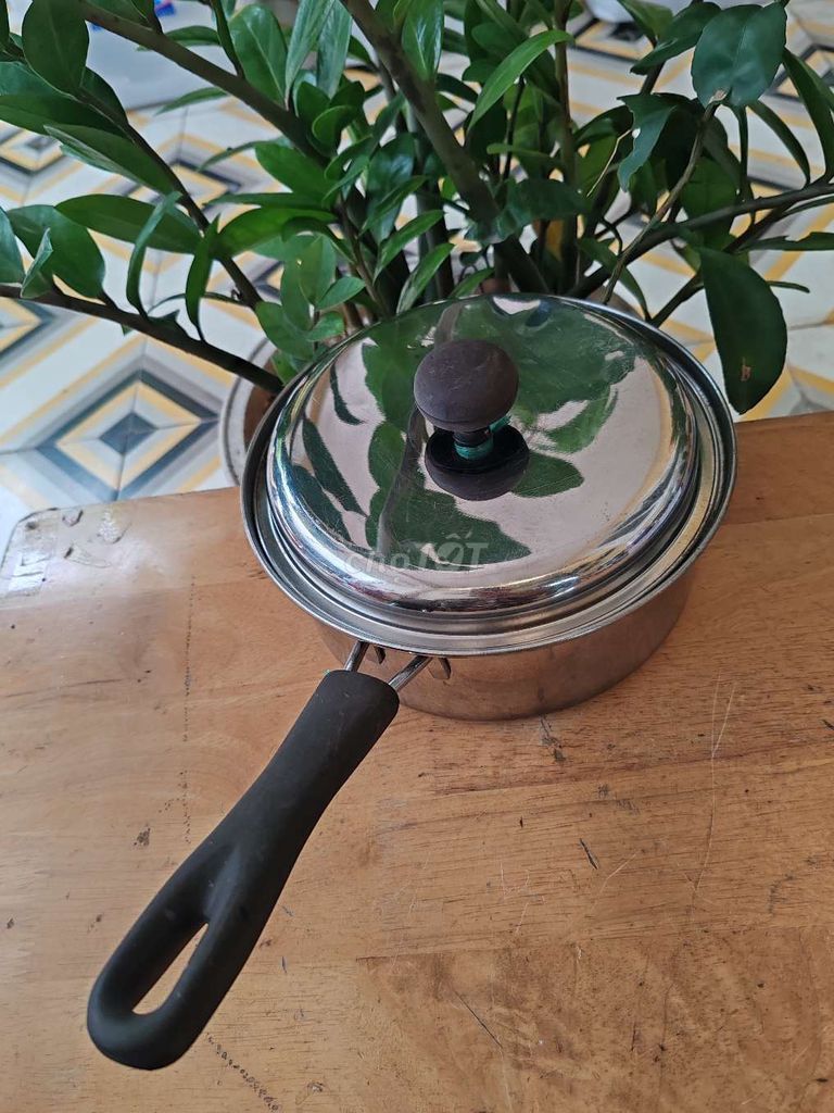 Quánh Inox 20cm x 7cm bếp ga, bếp từ. Mua bán Dụng cụ nhà bếp tại Quận 7 Tp Hồ Chí Minh được đăng bởi Vy Vy hình 1