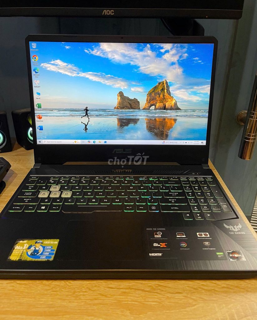 Laptop ASUS Tuf Ryzen 7 3750H Card GTX 1650 4GB. Mua bán Laptop tại Quận Gò Vấp Tp Hồ Chí Minh được đăng bởi KD Computer Shop hình 1