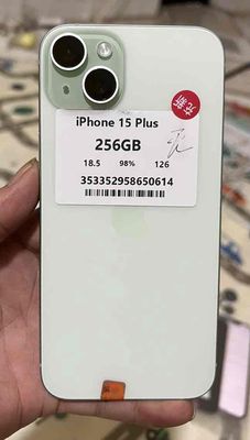 15 plus 256G Pin zin 98% đẹp như mới Quốc tế 100%. Mua bán Điện thoại tại Thành phố Vũng Tàu Bà Rịa - Vũng Tàu được đăng bởi An Store
