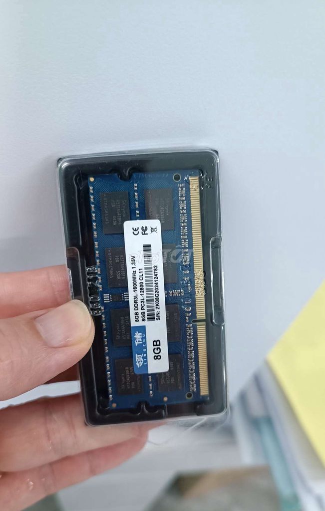 Ram 8g laptop chuẩn ddr3l bus 1600