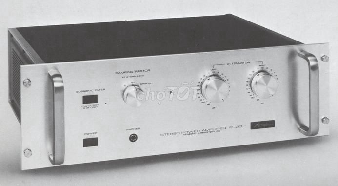 Amply công suất Accuphase P-20 Bạc Nhật Bản. Mua bán Tivi, Âm thanh tại Quận 11 Tp Hồ Chí Minh được đăng bởi Tuần nghĩa hình 1