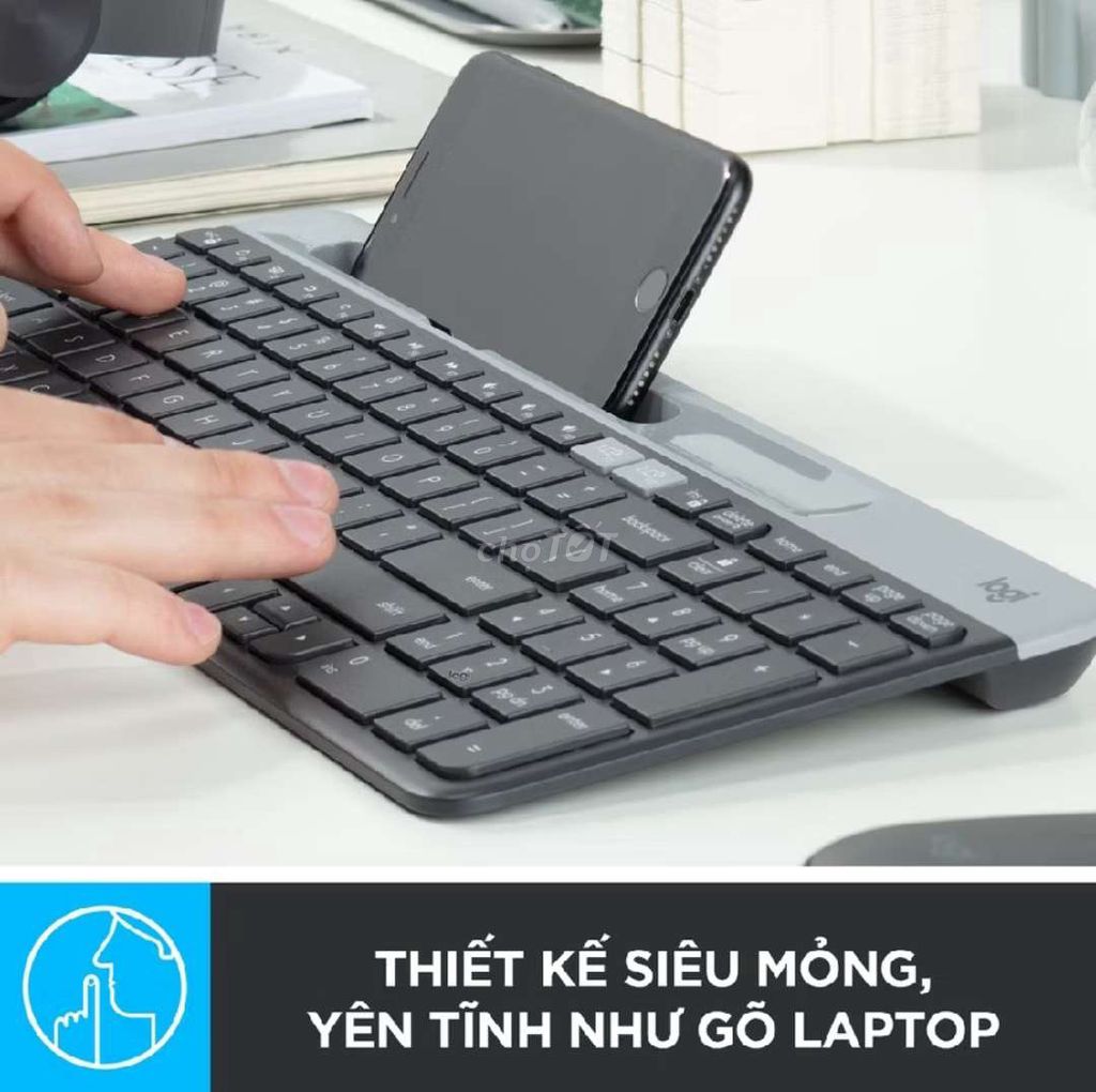 Bàn phím Logitech Đen. Mua bán Phụ kiện (Màn hình, Chuột...) tại Quận Lê Chân Hải Phòng được đăng bởi a Huy  hình 1