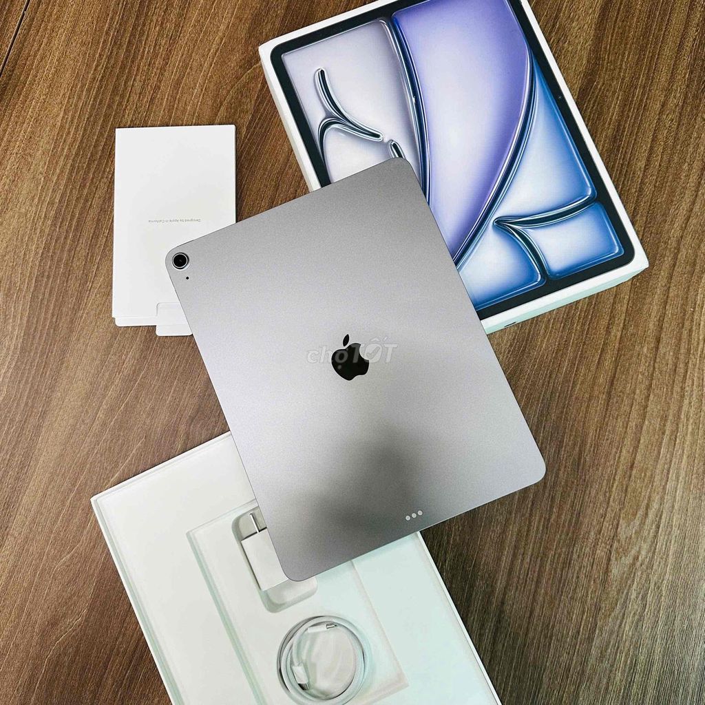 iPad Air 13 inch M3 128GB Space Grey Open Box. Mua bán Máy tính bảng tại Quận Cầu Giấy Hà Nội được đăng bởi Tiệm Công Nghệ hình 1