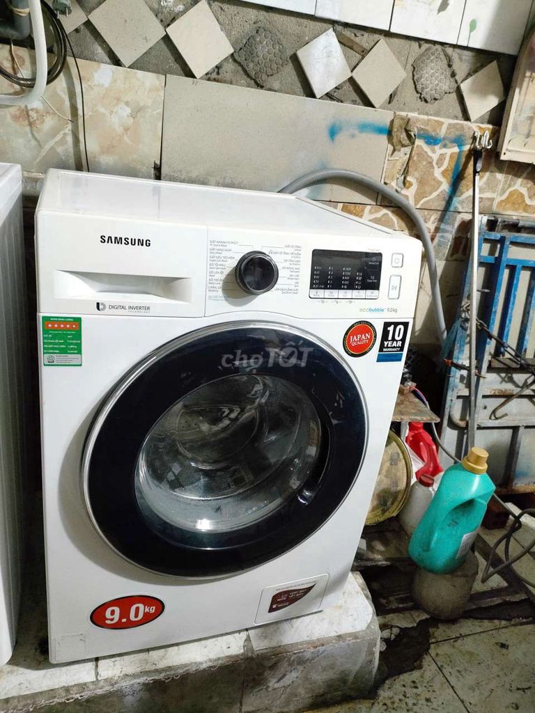 Máy giặt Samsung Inverter 9 giặt êm không rung lắc. Mua bán Máy giặt tại Quận 12 Tp Hồ Chí Minh được đăng bởi Hà Trung Hiếu hình 1