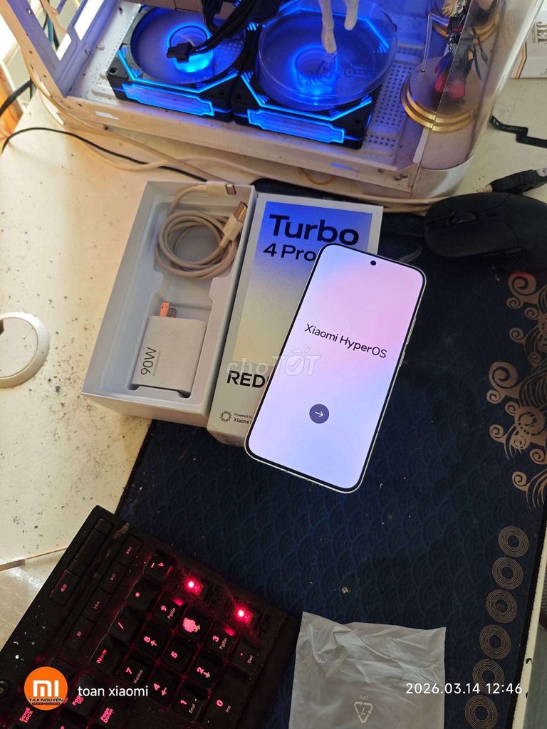 Xiaomi Turbo 4 Pro 12/256GB 16/256. Mua bán Điện thoại tại Thành phố Biên Hòa Đồng Nai được đăng bởi tuấn  hình 1