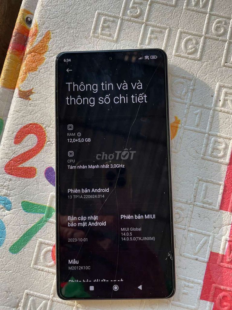 Xiaomi Redmi K40 Gaming 12GB/128GB. Mua bán Điện thoại tại Huyện Cái Bè Tiền Giang được đăng bởi Thang sơn hình 1