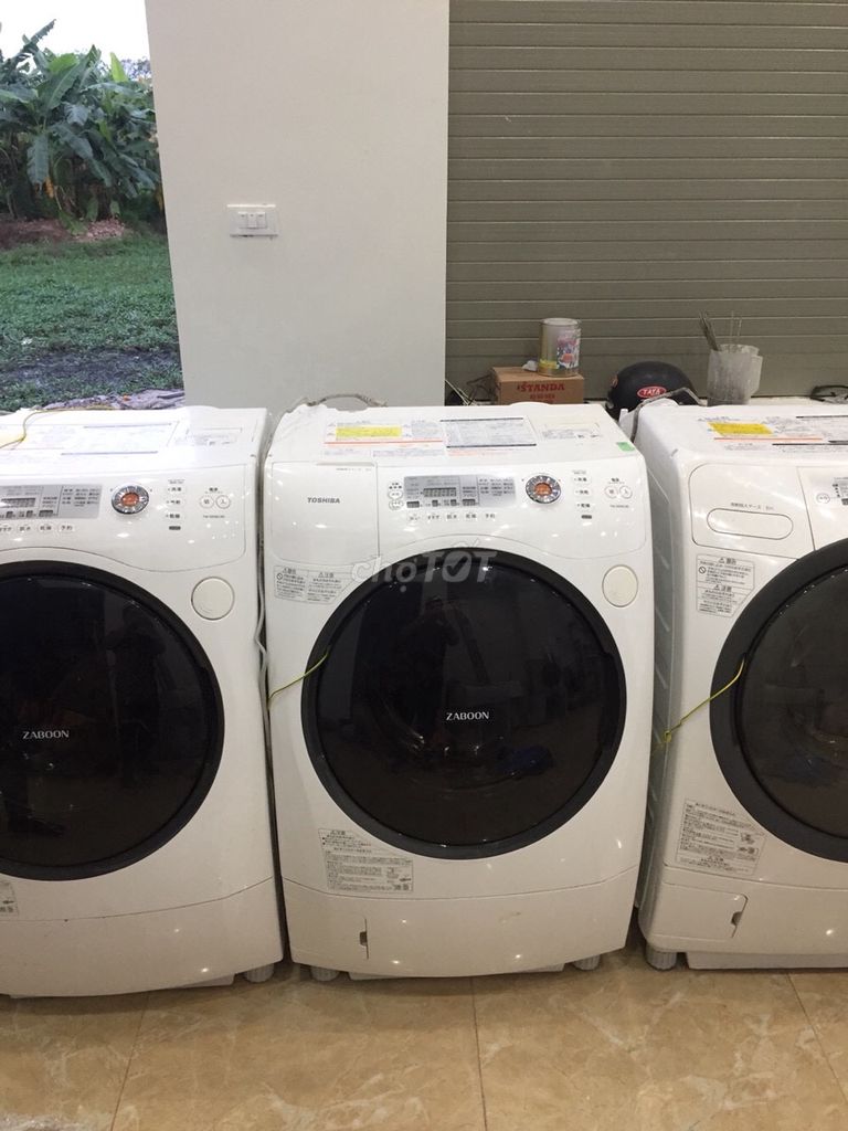 Thanh lý máy giặt nội địa Nhật giặt kiêm sấy khô