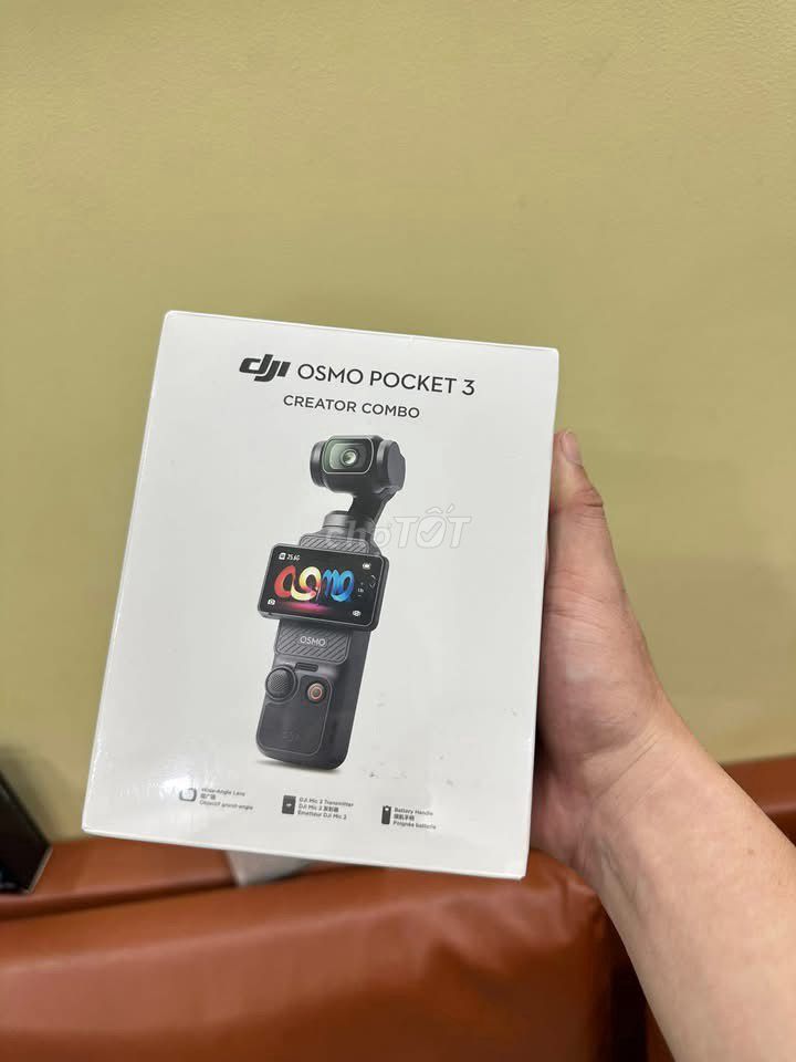 Máy quay phim DJI Osmo Pocket 3 Creator Combo. Mua bán Máy ảnh, Máy quay tại Quận Ninh Kiều Cần Thơ được đăng bởi Khang hình 1