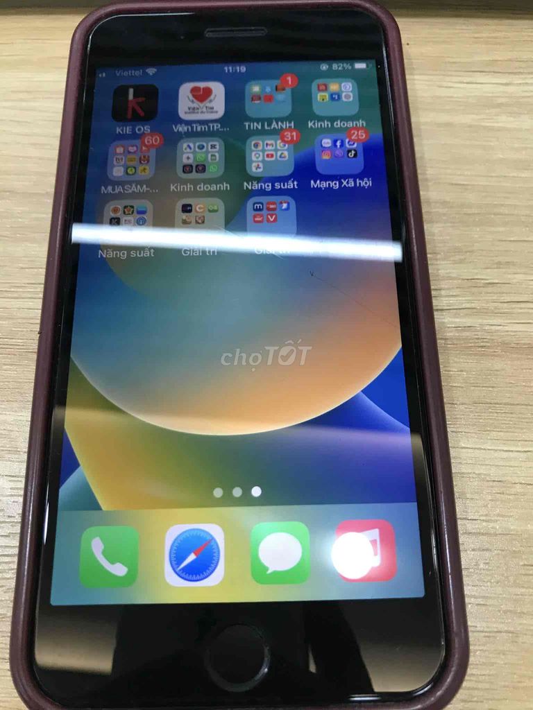 iPhone 8 Plus Pin 100% Vân tay nhạy Camera đẹp NFC. Mua bán Điện thoại tại Huyện Nhà Bè Tp Hồ Chí Minh được đăng bởi Thành Real hình 1