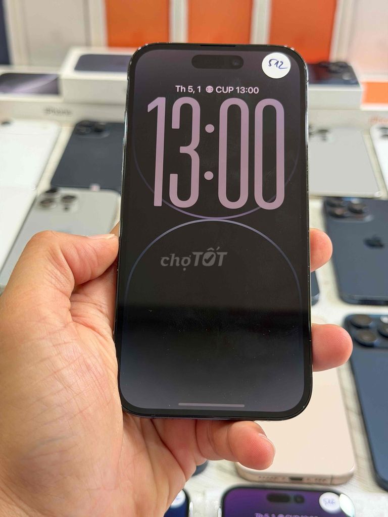 iPhone 14 Pro 512G J/a Có Sim P100 Zin all. Mua bán Điện thoại tại Thành phố Thủ Đức Tp Hồ Chí Minh được đăng bởi Táo Uy Tín Chuyên Cung Cấp Sỉ Và Lẻ Tuyển Công Tác Viên hình 1