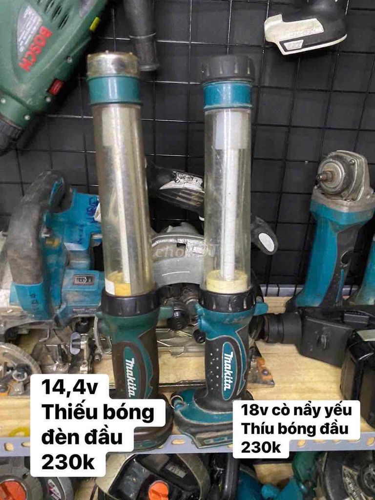 Đèn pin Makita 18V. Mua bán Đèn tại Thành phố Bến Tre Bến Tre được đăng bởi Nhật bãi giá tốt hình 1