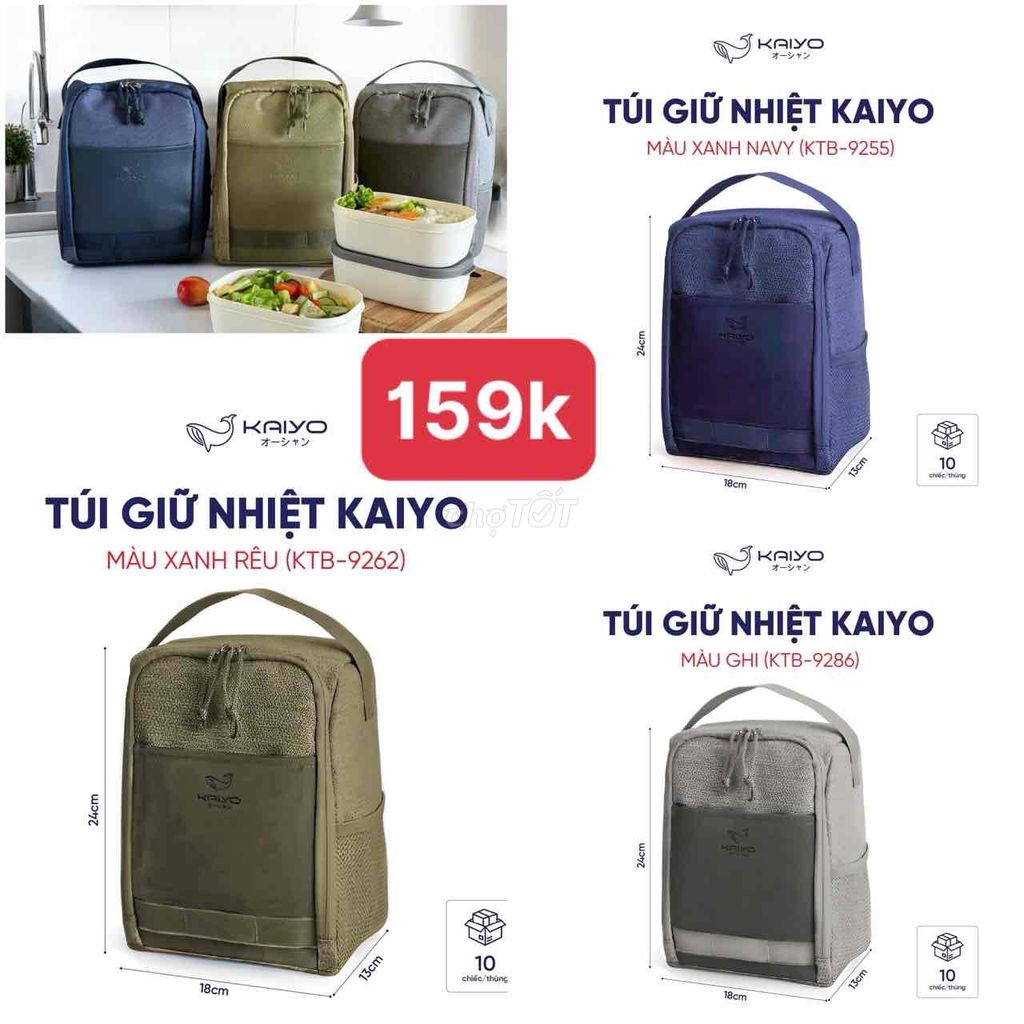 💥Túi giữ nhiệt cao cấp Kaiyo 👉159k