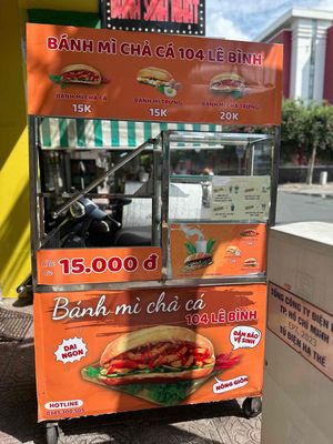 Thanh lý xe bánh mì chả cá vào là bán liền!!. Mua bán Đồ chuyên dụng, Giống nuôi trồng tại Quận Tân Bình Tp Hồ Chí Minh được đăng bởi Hani's Corner