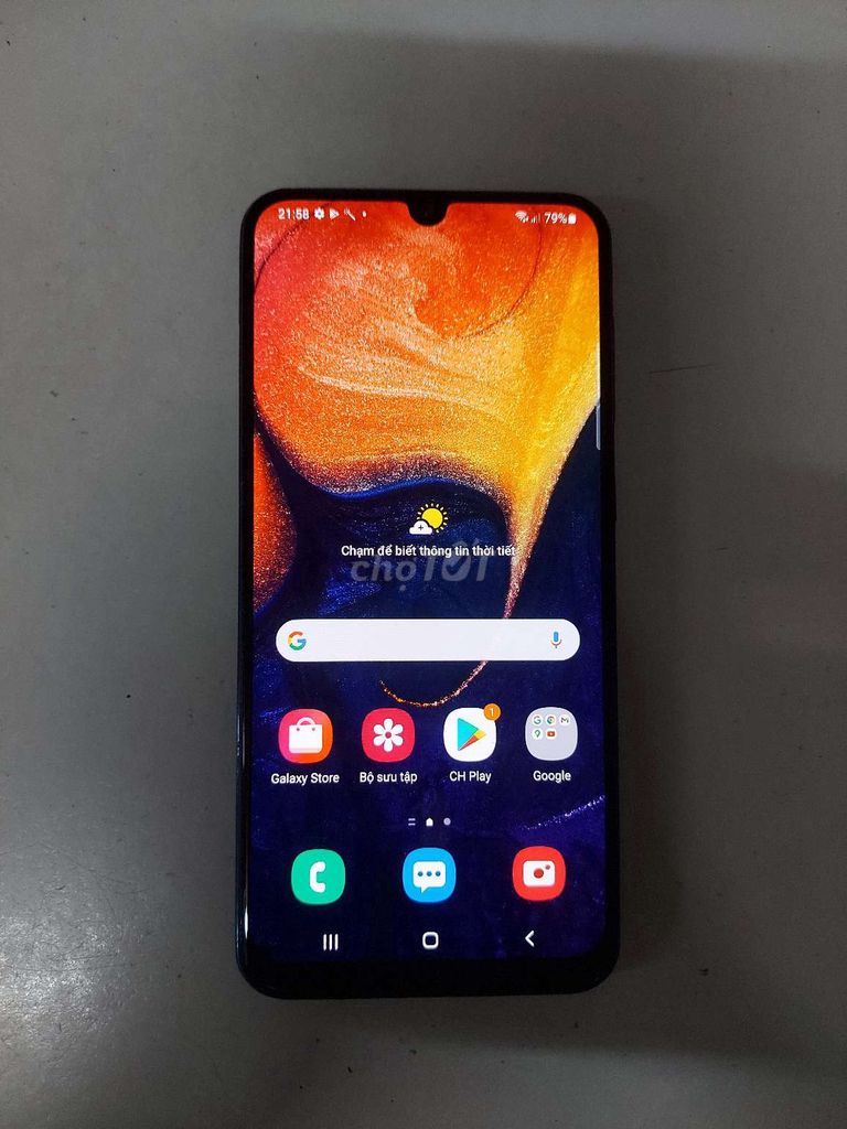 Samsung Galaxy A50 64G Xanh. Mua bán Điện thoại tại Thành phố Vĩnh Long Vĩnh Long được đăng bởi ĐT TẤN THẢO hình 1