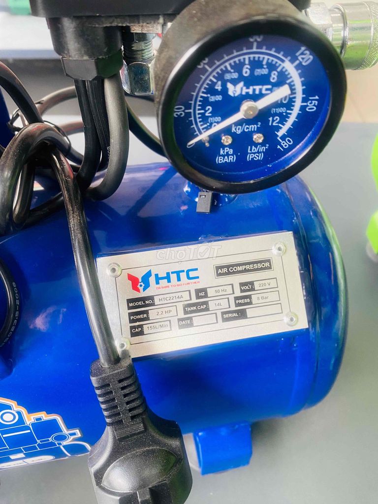 Máy nén khí HTC HTC2214A 14L. Mua bán Đồ chuyên dụng, Giống nuôi trồng tại Thành phố Thủ Đức Tp Hồ Chí Minh được đăng bởi Máy Móc Nam Bình Dương hình 1