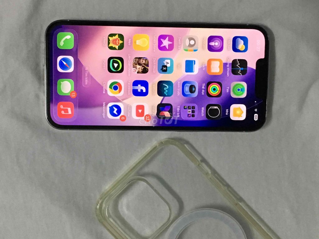 Apple iPhone 13 Pro 256GB Bạc Đã sử dụng. Mua bán Điện thoại tại Quận Cẩm Lệ Đà Nẵng được đăng bởi DC Hoàng Thị hình 1